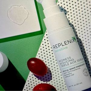 Replenix redness, reducing triple AOX serum,‎ brand, new, medical grade, 1 oz
